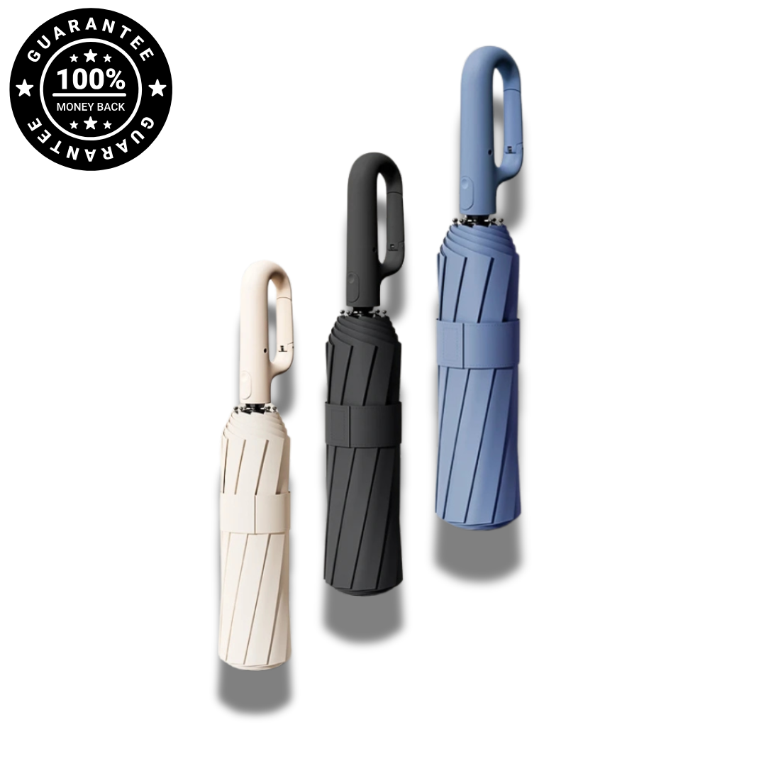 AutoHook All-Weather Foldable Umbrella